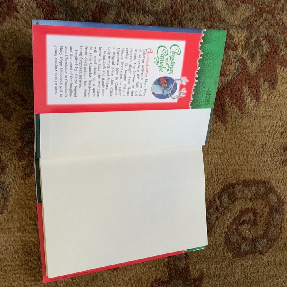 Children’s Christmas Book-“Christmas in Camelot”, Mary Pope Osborn - Picture 4 of 4
